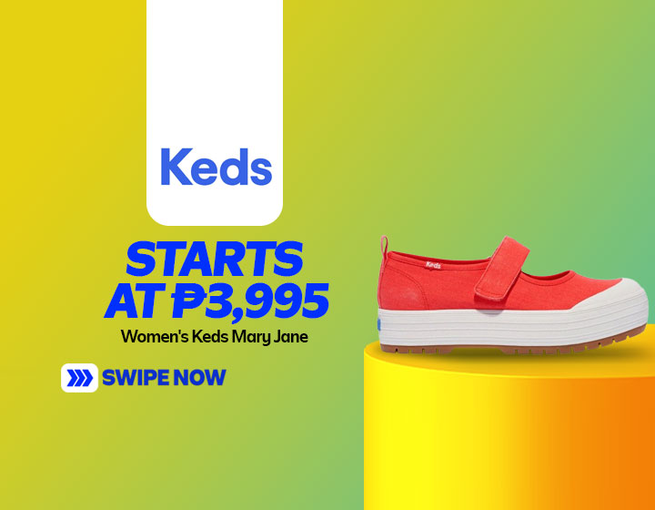 Women's Keds Mary Jane Canvas Red starts at P3,995