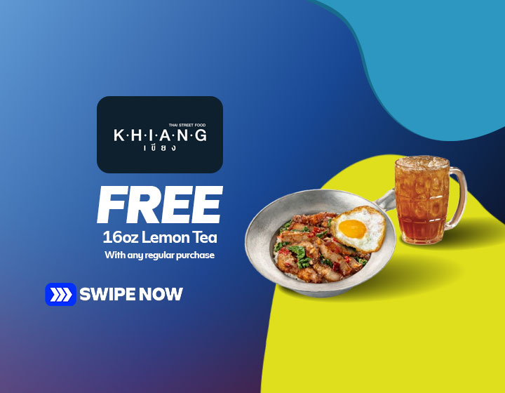 Free 16oz Lemon Tea with Your Meal