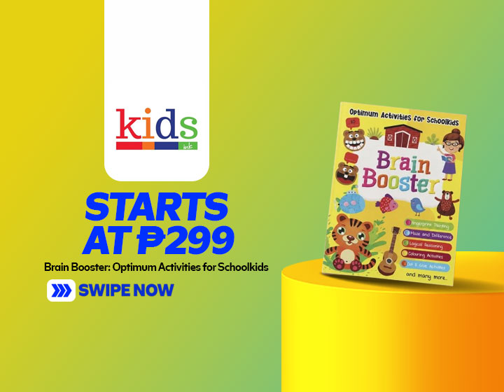 Brain Booster: Optimum Activities For Schoolkids - Book starts at P299