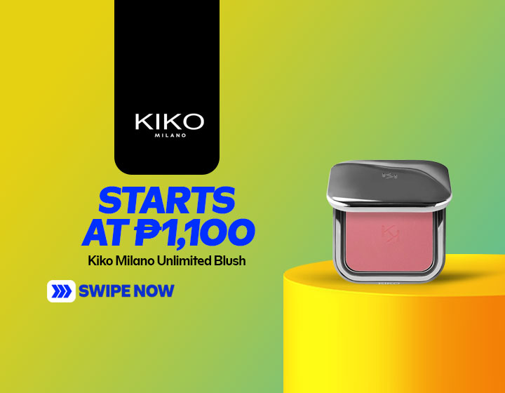 Kiko Milano Unlimited Blush starts at P1,100
