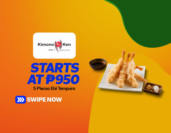 Ebi Tempura - 5 Pieces starts at P590