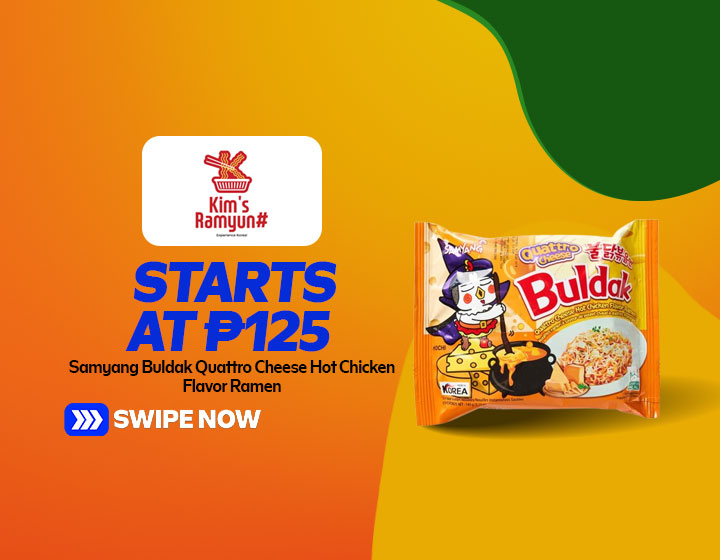 Samyang Buldak Quattro Cheese Hot Chicken Flavor Ramen starts at P125