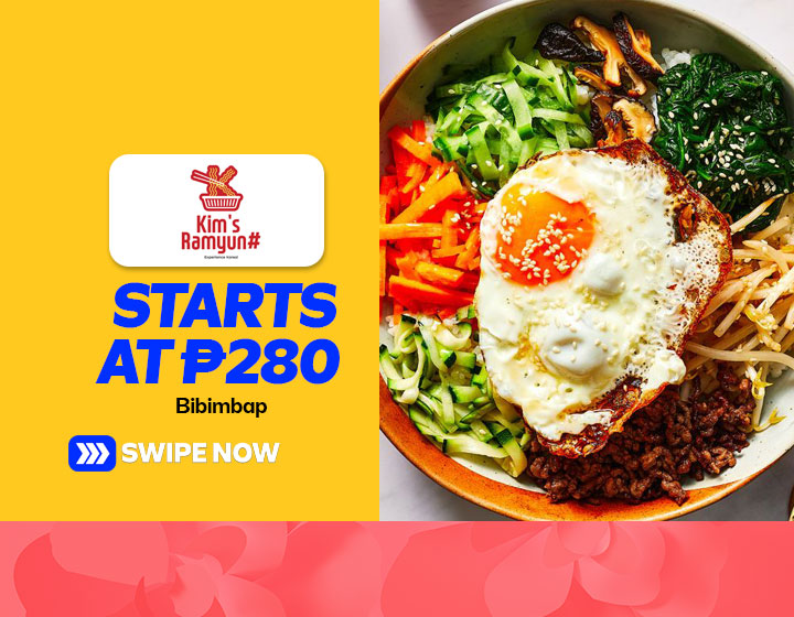 Bibimbap starts at P280
