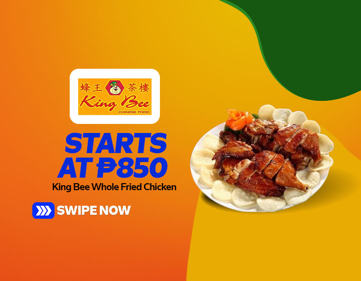 King Bee Whole Fried Chicken starts at P850