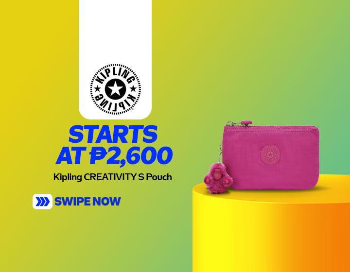 Kipling CREATIVITY S Pouch in Glowing Fuchsia starts at P2,600