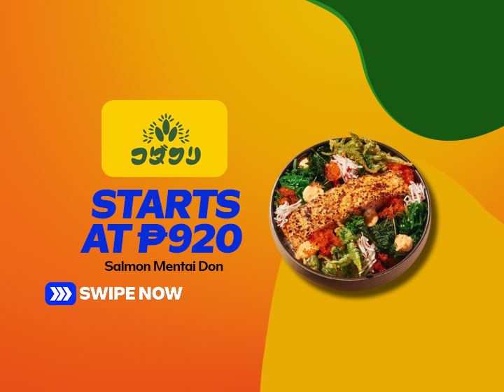 Salmon Mentai Don starts at P920