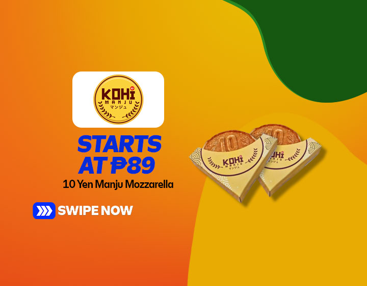 10 Yen Manju Mozzarella starts at P89