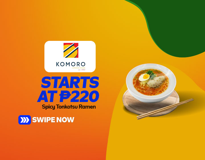 Spicy Tonkotsu Ramen starts at P220