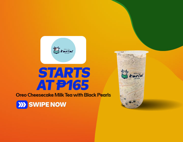 Oreo Cheesecake Milk Tea with Black Pearls starts at P165