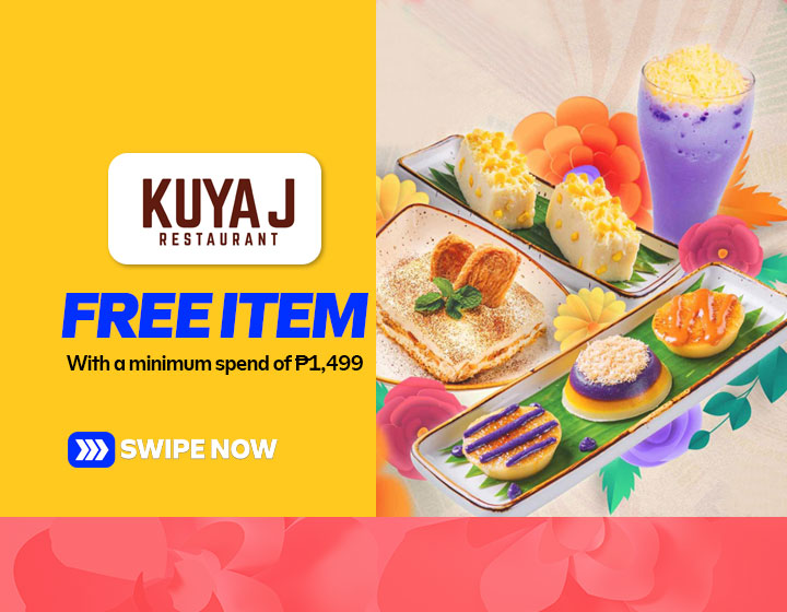 Free Item with a Minimum Spend of P1,499