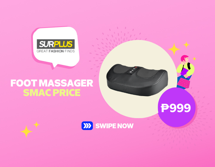FOOT MASSAGER SMAC PRICE FOR ONLY P999