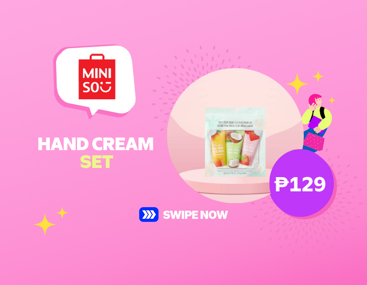 HAND CREAM SET FOR ONLY P129