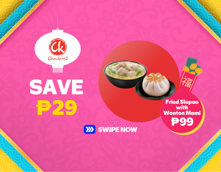 GET THE FRIED SIOPAO & WONTON MAMI SNACK SAVERS FOR JUST ₱99 AND SAVE ₱29