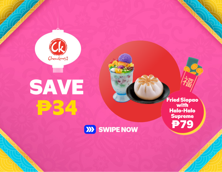 GET THE FRIED SIOPAO WITH HALO-HALO SUPREME SNACK SAVERS FOR JUST ₱79 AND SAVE ₱34