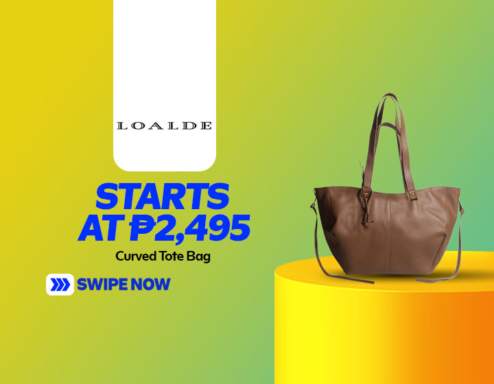 Curved Tote Bag starts at P2,495