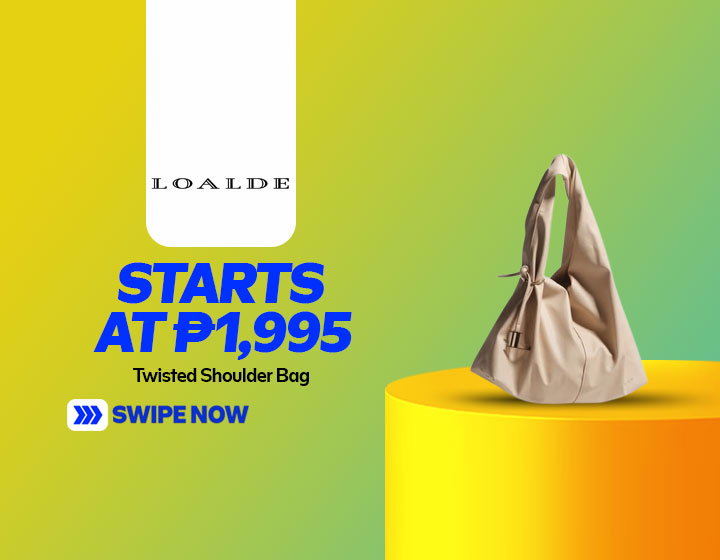 Twisted Shoulder Bag starts at P1,995
