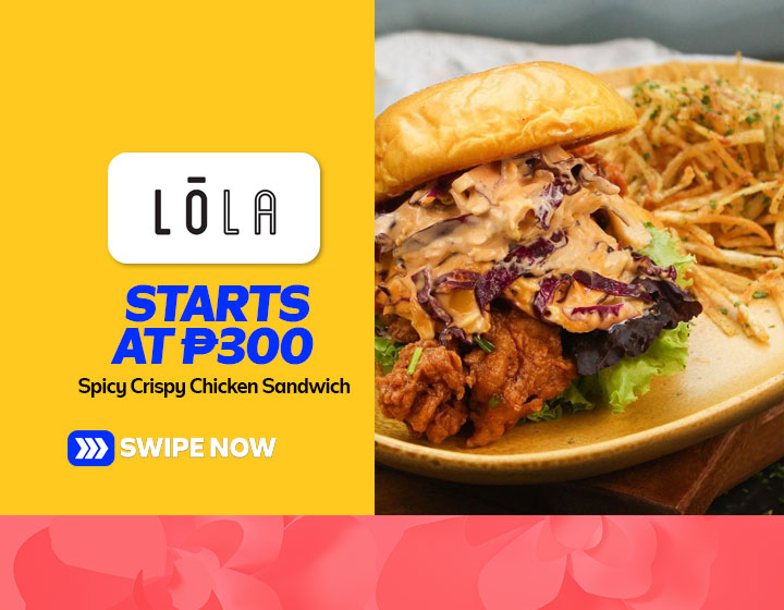 Spicy Crispy Chicken Sandwich starts at P300