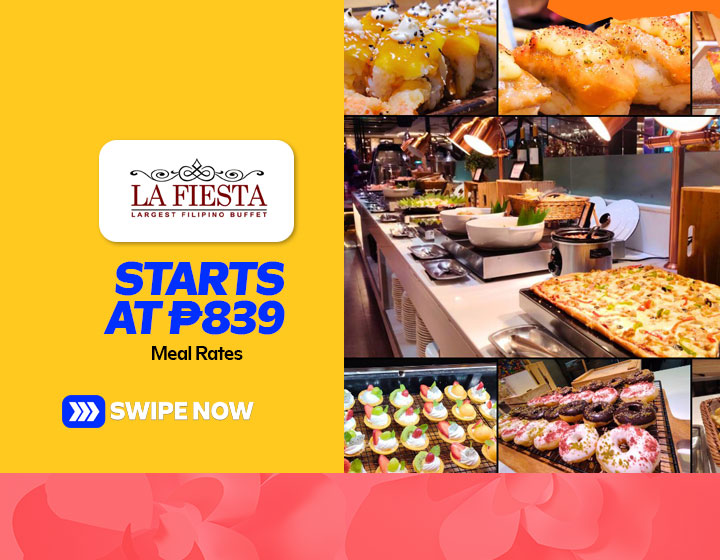 Meal Rates start at P839