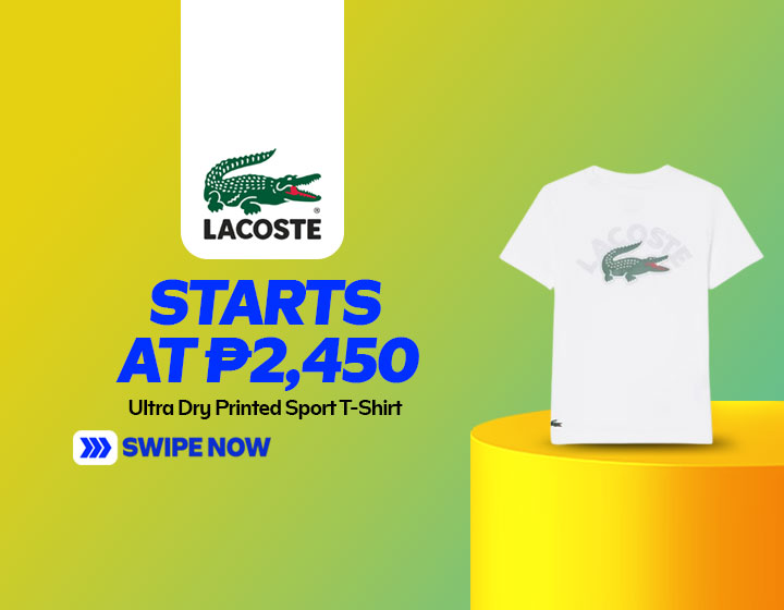 Ultra Dry Printed Sport T-shirt starts at P2,450
