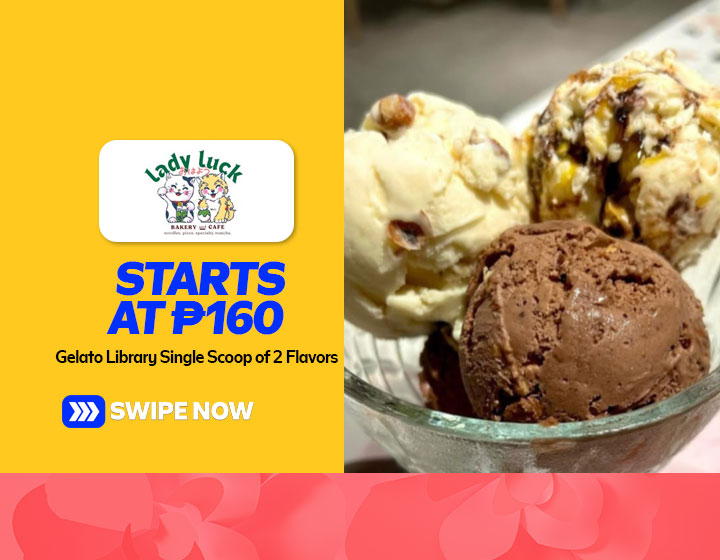Gelato Library starts at P160 for Single Scoop of 2 Flavors