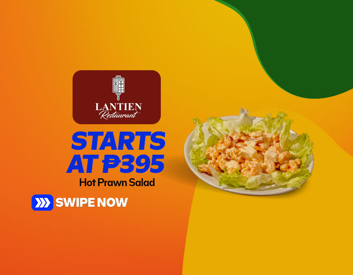 Hot Prawn Salad starts at P395