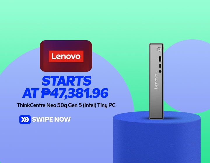 ThinkCentre Neo 50q Gen 5 (Intel) Tiny PC starts at P47,381.96
