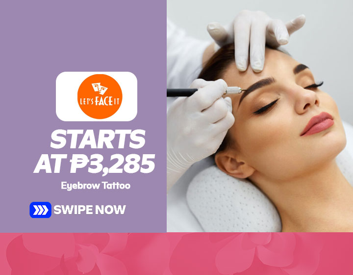 Eyebrow Tattoo starts at P3,285