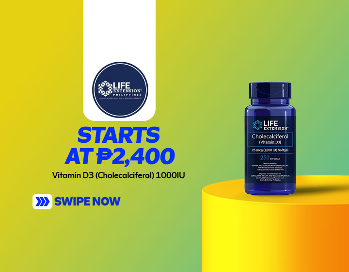 Vitamin D3 (Cholecalciferol) 1000IU - 240 Softgels starts at P2,400
