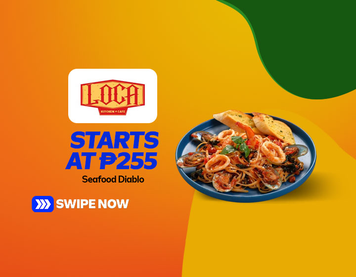 Seafood Diablo starts at P255
