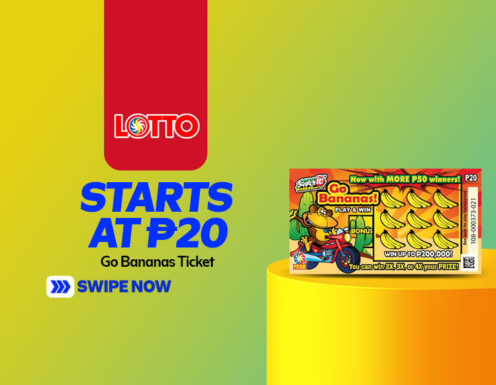 Go Bananas Ticket starts at P20