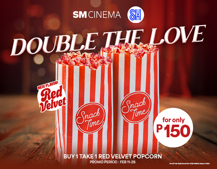 Buy 1 Take 1 Red Velvet Popcorn