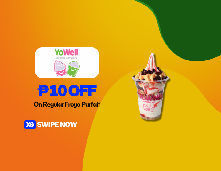 P10 Off on Regular Froyo Parfait (12oz)