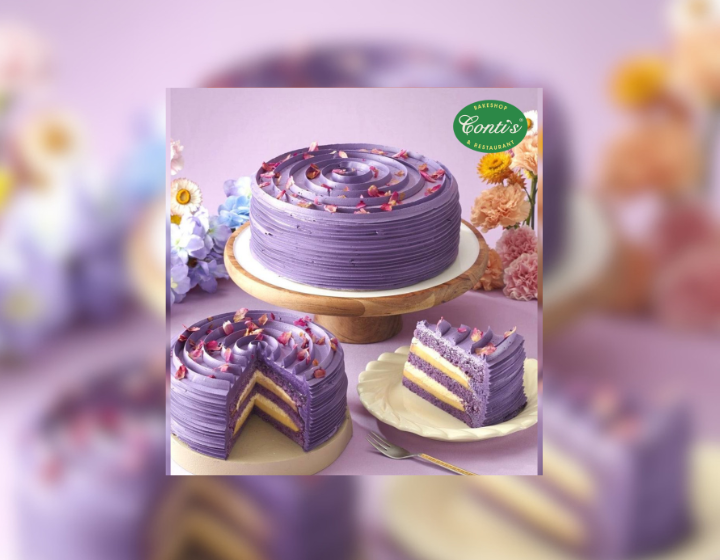 Ube Custard Cake for P1,175