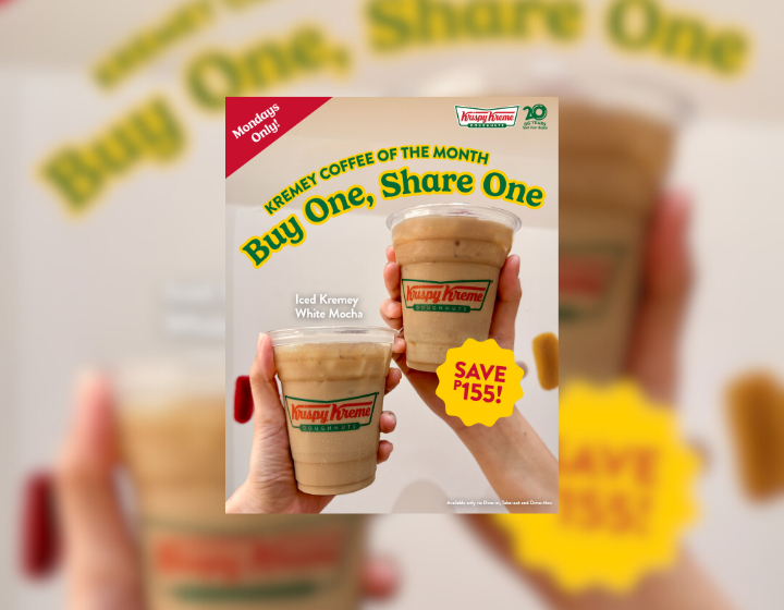 Buy 1 Get 1 on 12oz Iced Kremey White Mocha