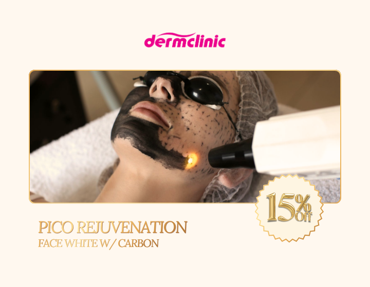 15% OFF Pico Rejuvenation Face White with Carbon