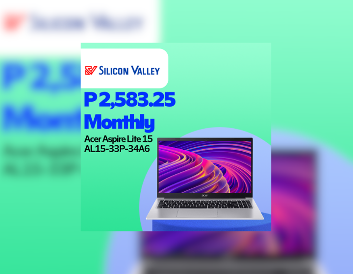 Acer Aspire Lite 15 AL15-33P-34A6 SRP P30,999