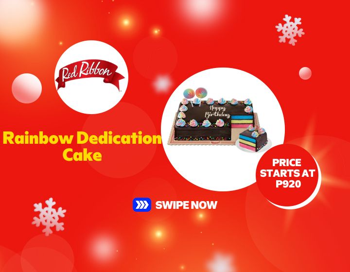 Rainbow Dedication Cake