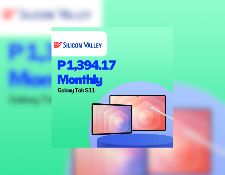 Galaxy Tab S11 Series as low as P1,394.17 for 36 Months