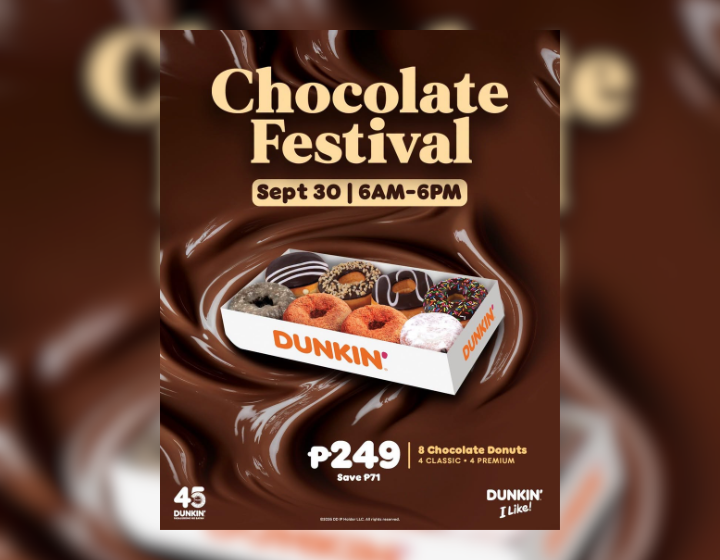 8 Chocolate Donuts for ₱249