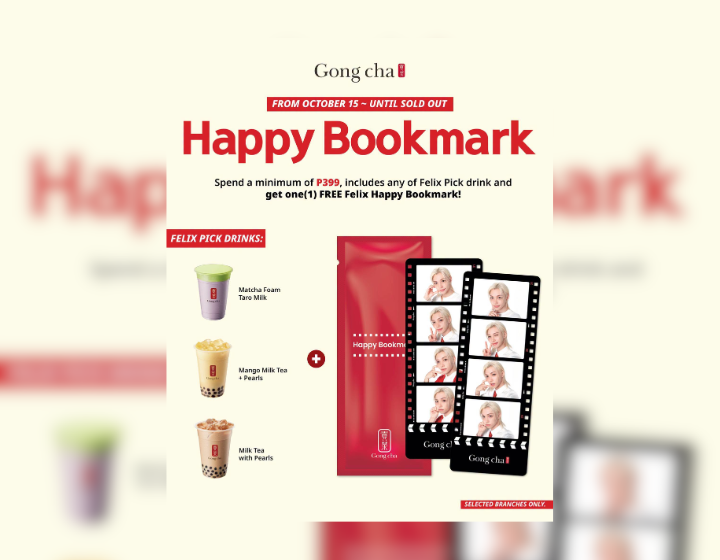 Get 1 FREE Felix Happy Bookmark with minimum spend