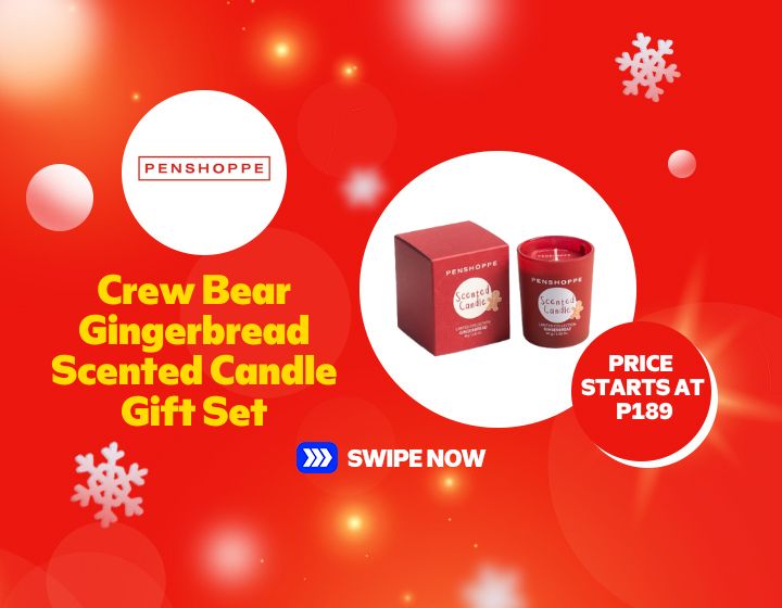 Crew Bear Gingerbread Scented Candle Gift Set