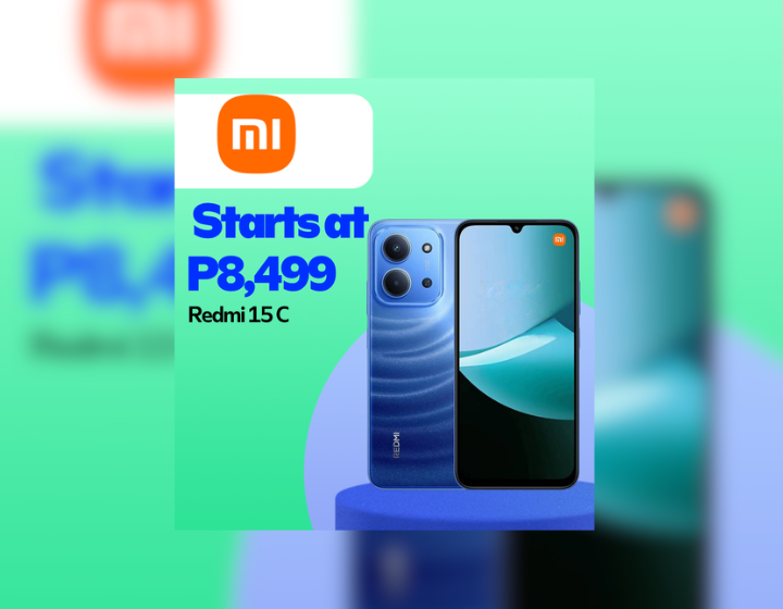 Redmi 15 C starts at P8,499