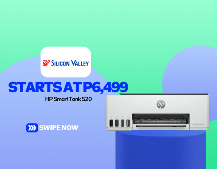 HP Smart Tank 520 starts at P6,499