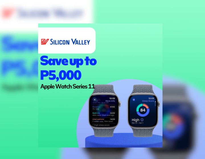 Save up to P5,000 on Apple Watch Series 11