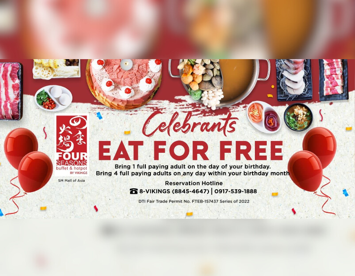 4 + 1 Birthday Promo