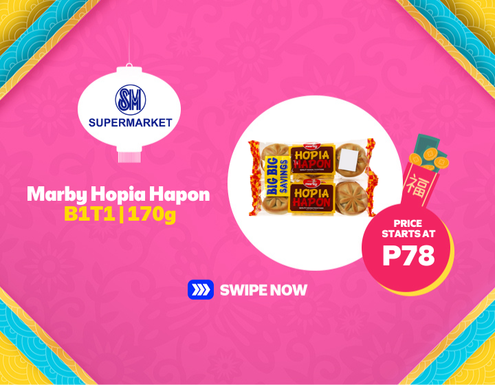 SM Supermarket Marby Hopia Hapon