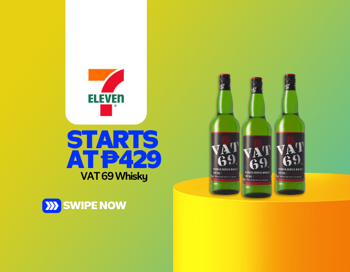 VAT 69 Whisky Starting At P429