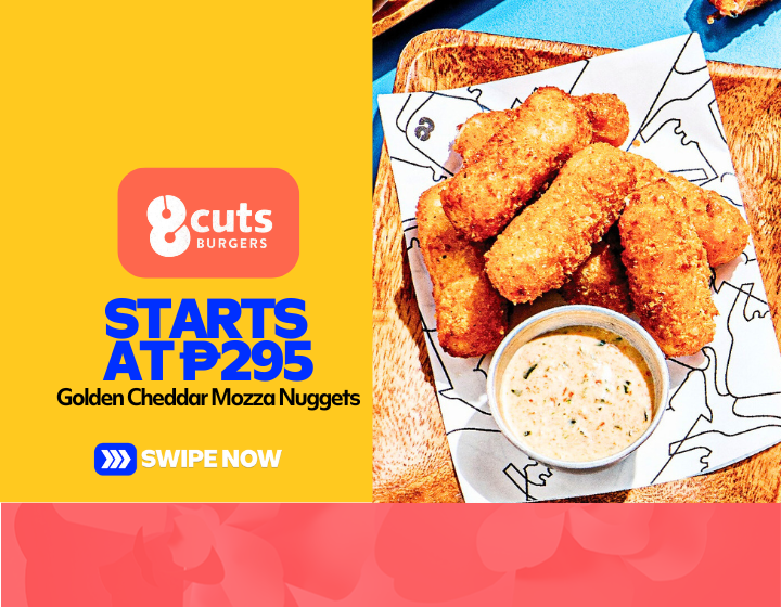 Golden Cheddar Mozza Nuggets Starting At P295