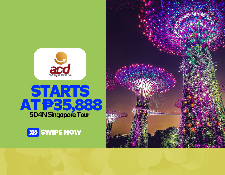 5D4N Singapore Tour Starting At P35,888