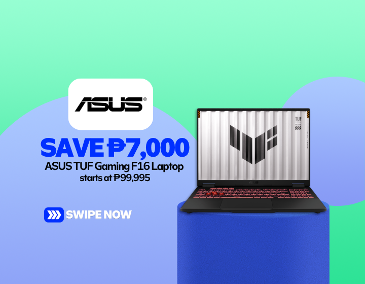 Less P7,000 On The ASUS TUF Gaming F16 Laptop 